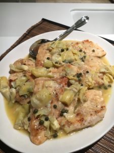 Read more about the article Chicken Piccata with Artichoke Hearts