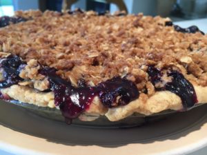 Read more about the article Triple-Berry Pie with Crumble Topping